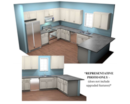 CC1997 Meadowbrook Standard Kitchen Layout + Options