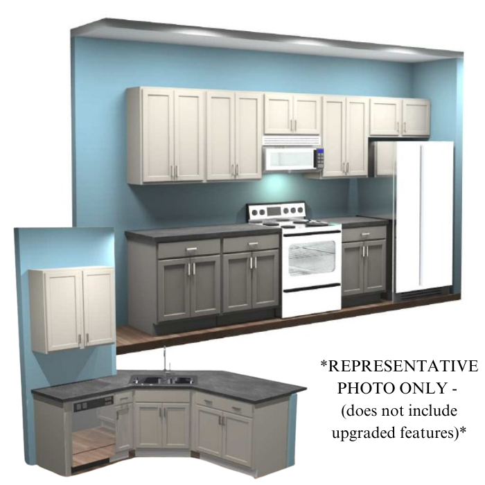 CC2680 Granville Standard Kitchen Layout + Options