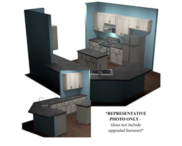 CC3107 Bladen Standard Kitchen Layout + Options