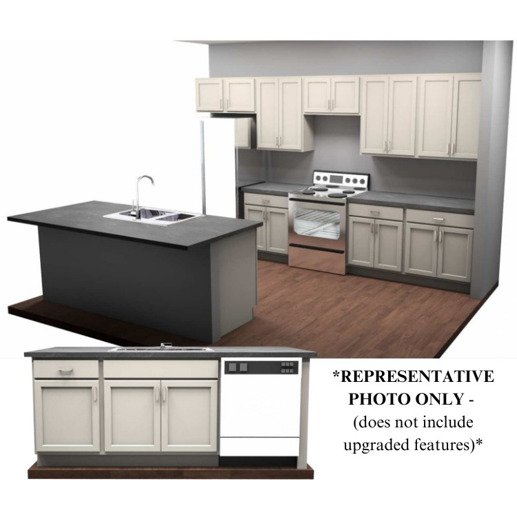 CC2560 Clayton Standard Kitchen Layout + Options