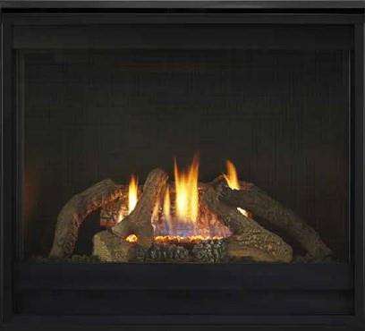 Optional Gas Fireplace on Exterior Wall (Mantel and Surround Chosen Separately)