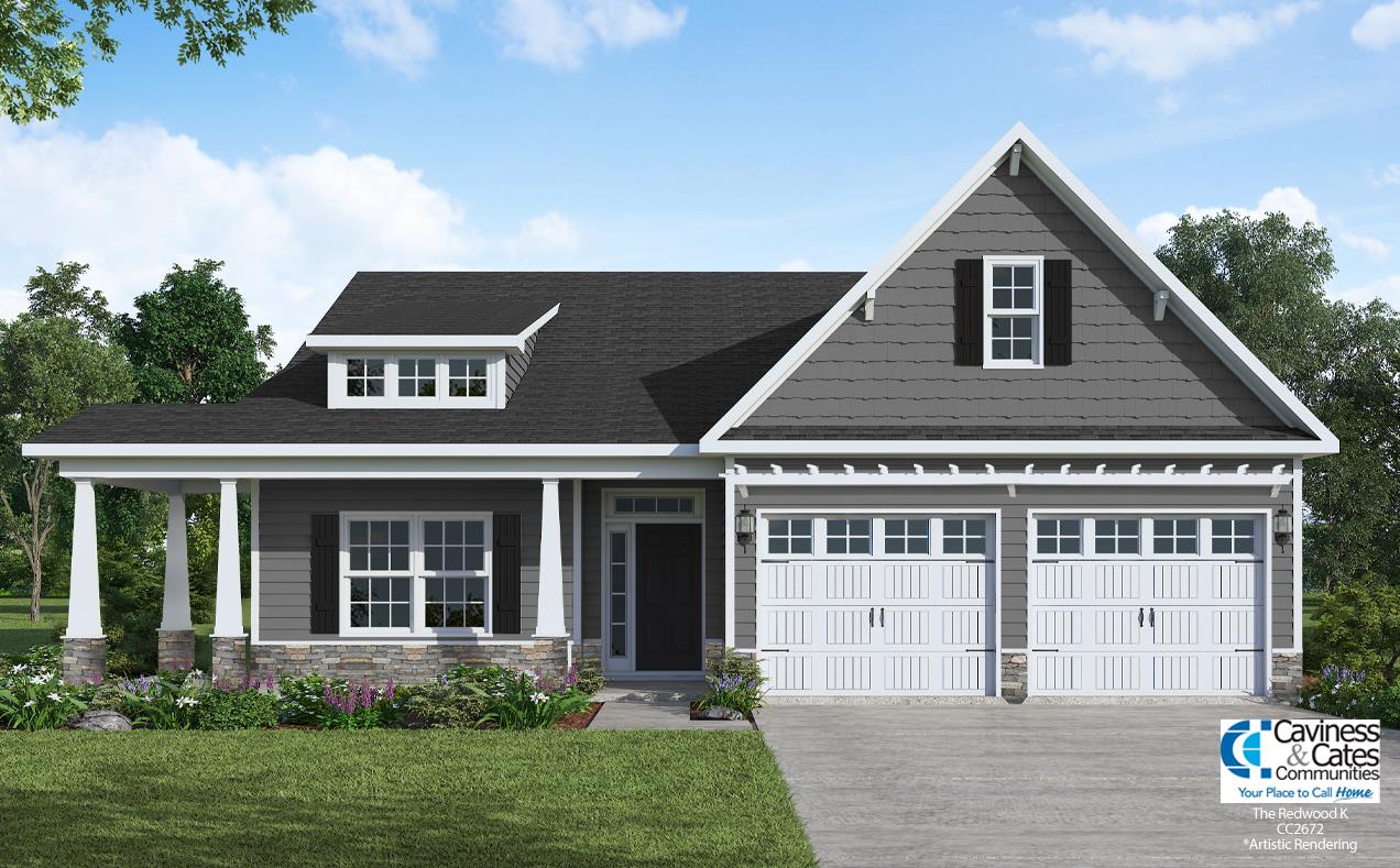 Optional Elevation K w/ Dormer