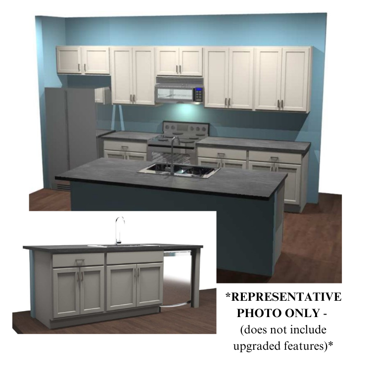 CC1850 Cambridge Standard Kitchen Layout + Options