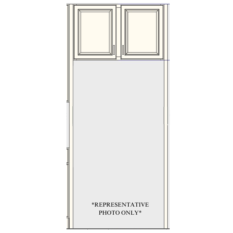 Add Refrigerator End Panels to Standard Cabinet Layout