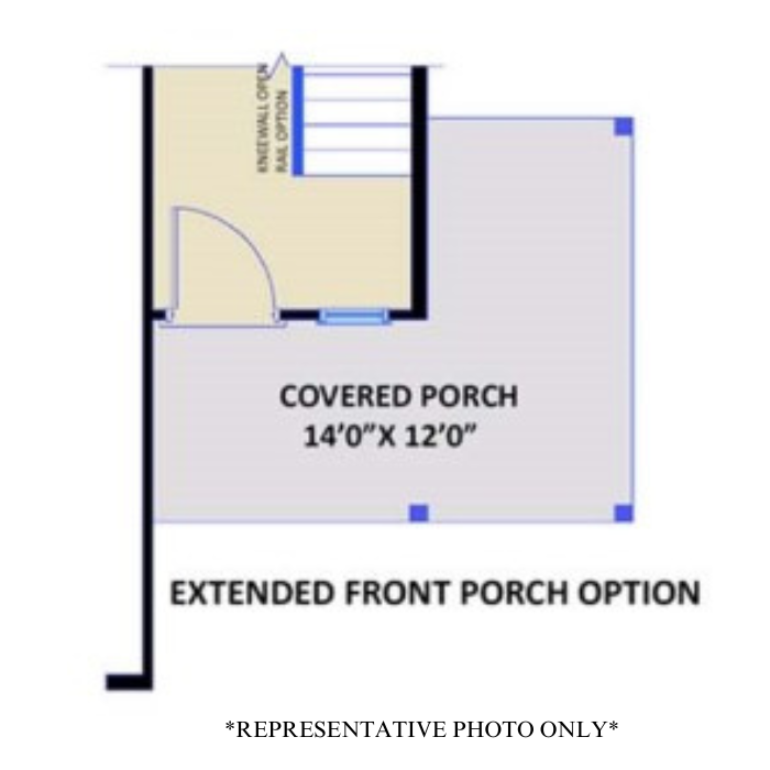 Optional Wrapped Front Porch