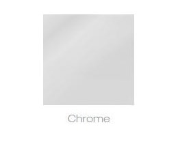 48" Glass & Tile Shower, 2 Full Sidewalls - Chrome w/ Clear Glass