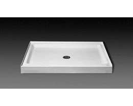 Provide 3x4 Fiberglass Shower Base with Tile Shower