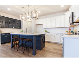 Add Shiplap Backsplash to Kitchen, Painted, per LF (i1060).