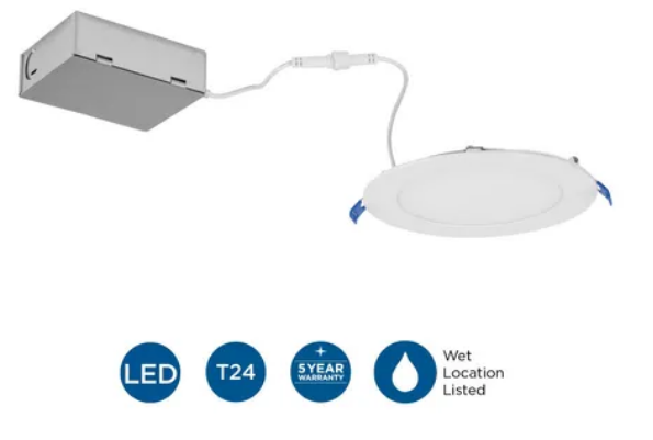 Included Feature - LED Recessed Lights (Hallways, Walk-Ins)