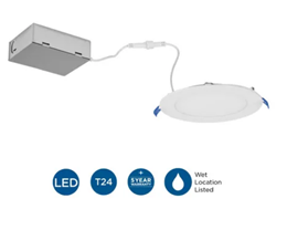 Included Feature - LED Recessed Lights (Hallways, Walk-Ins)