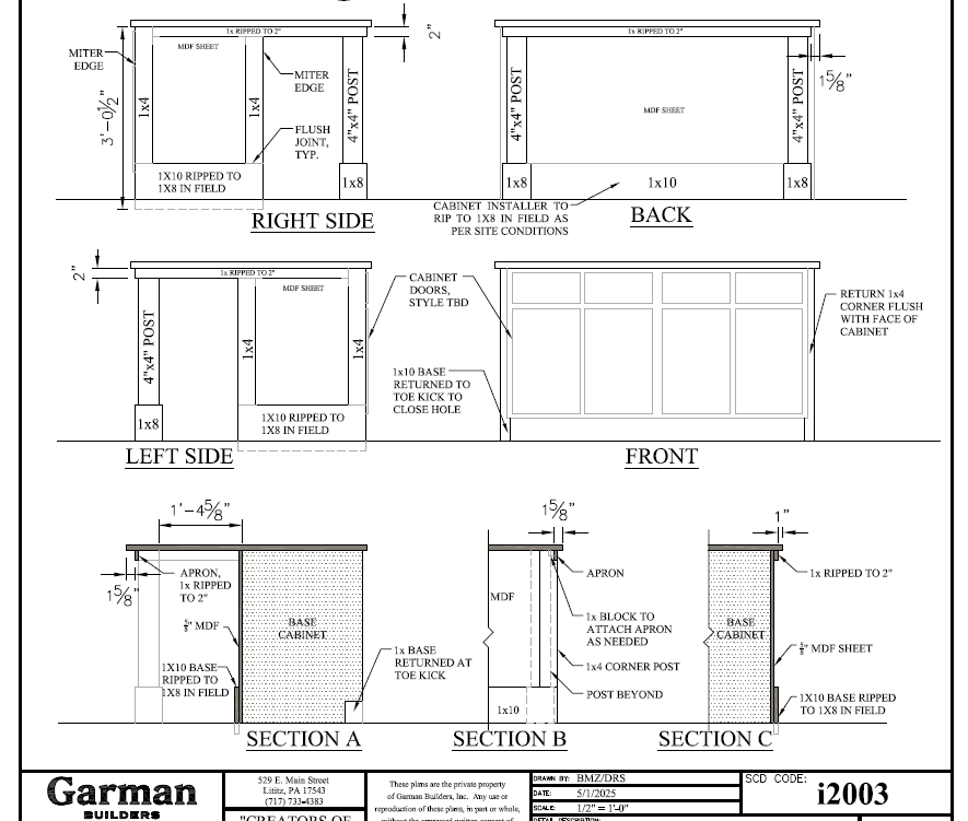 Add Deluxe Island Detail (i2003)