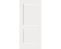 Montgomery Doors (6-8, 2-panel, both panels square flat, smooth finish)
