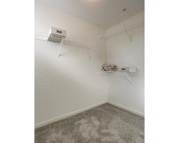 Included Feature - Vinyl Coated Wire Shelving - per plan