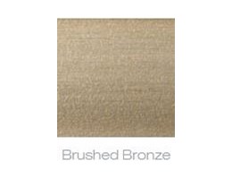 60" Glass & Tile Shower, 2 Full Sidewalls - Gold/Bronze w/ Clear Glass