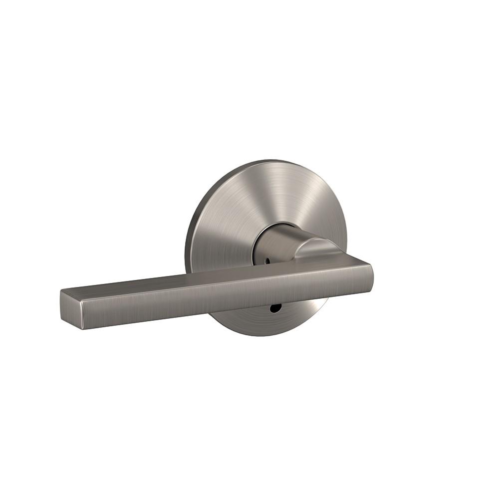 Upgrade Interior Door Knobs to Latitude Levers in Brushed Nickel