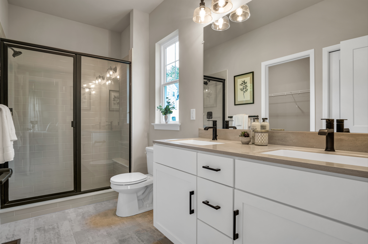 60" Glass & Tile Shower w/Side Shelf, Full Sidewalls, (b1030) Glass and Finish TBD