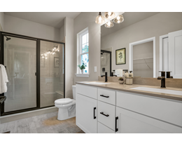 60" Glass & Tile Shower w/Side Shelf, Full Sidewalls, (b1030) Glass and Finish TBD