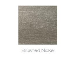 60" Glass & Tile Shower, 2 Full Sidewalls - Brushed Nickel w/ Clear Glass