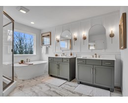 Add Tapered Feet to Woodmont Vanity