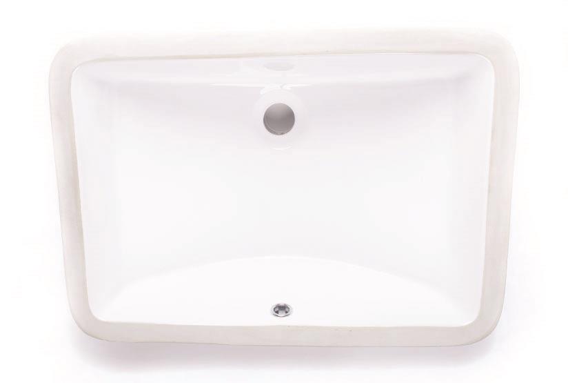 Change Oval Basin to Rectangular Integral Basin - Granite/ Quartz Tops