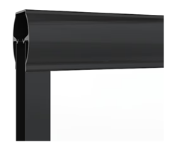 Add 60'' Sliding Tub Shower Door - Matte Black w/ Clear Glass