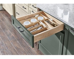 Add Wood Cutlery Divider, 24-30in, Medallion