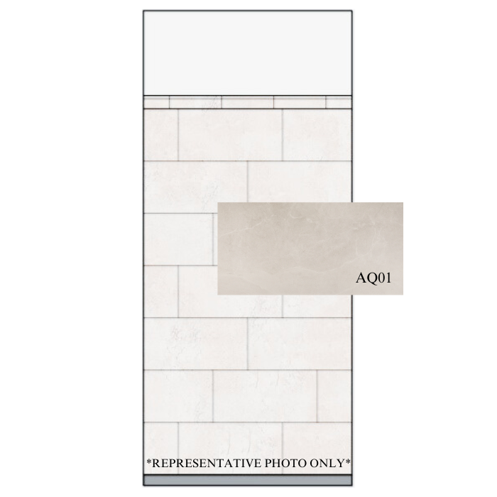 Level 3 Deluxe Tile Pattern - Standard Tile Shower