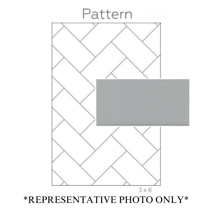 3x6 Herringbone Tile - Color Wheel Classic