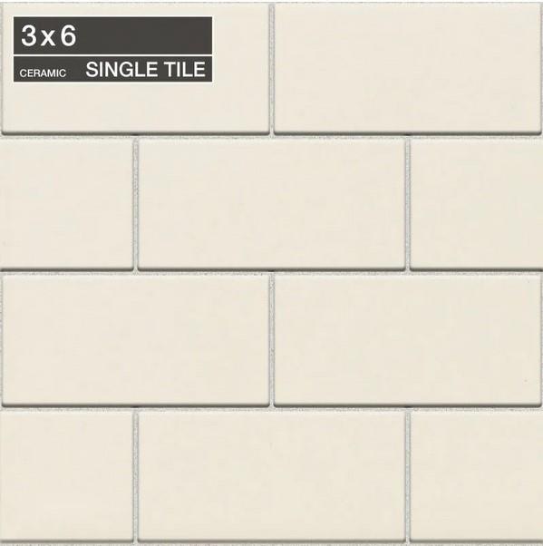3x6 Premium Subway Tile - Color Wheel Classic