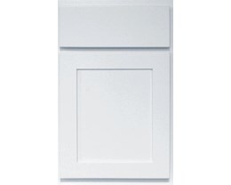 Level 2 Shaker Flat Panel Painted Maple Cabinets - All Baths