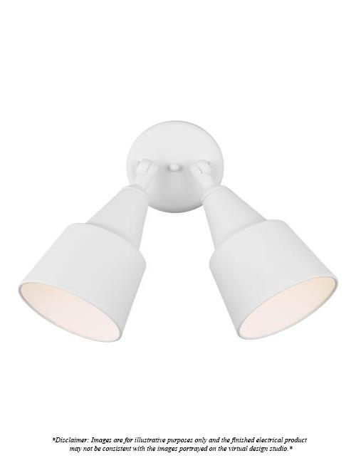 Add Two - 2 Bulb Floodlights on Single Switch Circuit
