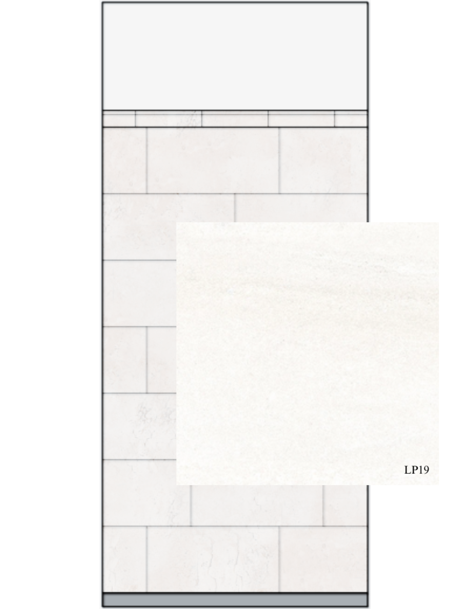 Level 3 Deluxe Tile Pattern - Option #1 Tile Shower