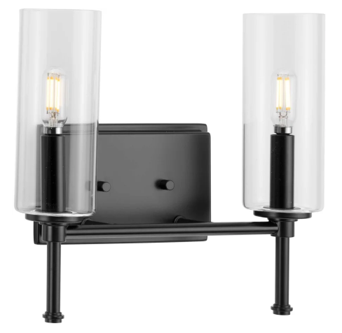 Change a 36" Vanity or Pedestal Light to P300357-___ Elara 2-Light, Finish TBD