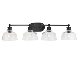 Change a 66" to 84" Vanity Light to P300398-___ Singleton 4-Light, Finish TBD