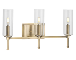 Change a 42" to 60" Vanity Light to P300358-___ Elara 3-Light, Finish TBD