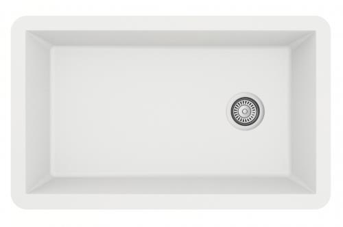 Upgrade Std SS UM Kitchen Sink to Rectangular Single Bowl Quartz, Color*