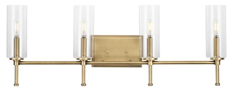 Change a 66" to 84" Vanity Light to P300359-___ Elara 4-Light, Finish TBD