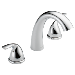 Included Feature - Delta Classic Chrome Roman Tub Faucet - Master Bath