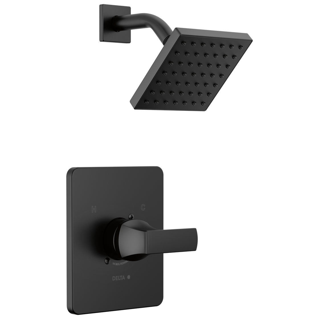 Delta Velum Shower Faucet, Matte Black
