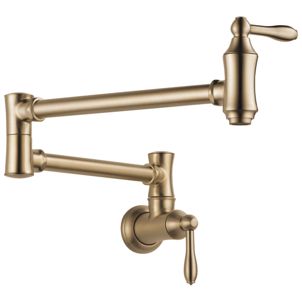 Delta Traditional Gold (CZ) Pot Filler - Kitchen