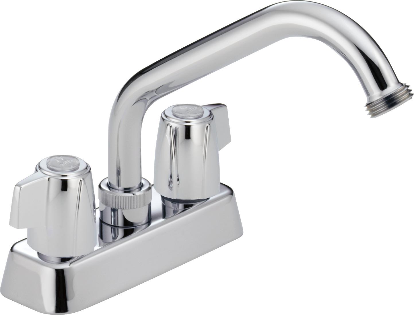 Enabled Feature - Delta Classic Chrome Utility Sink Faucet