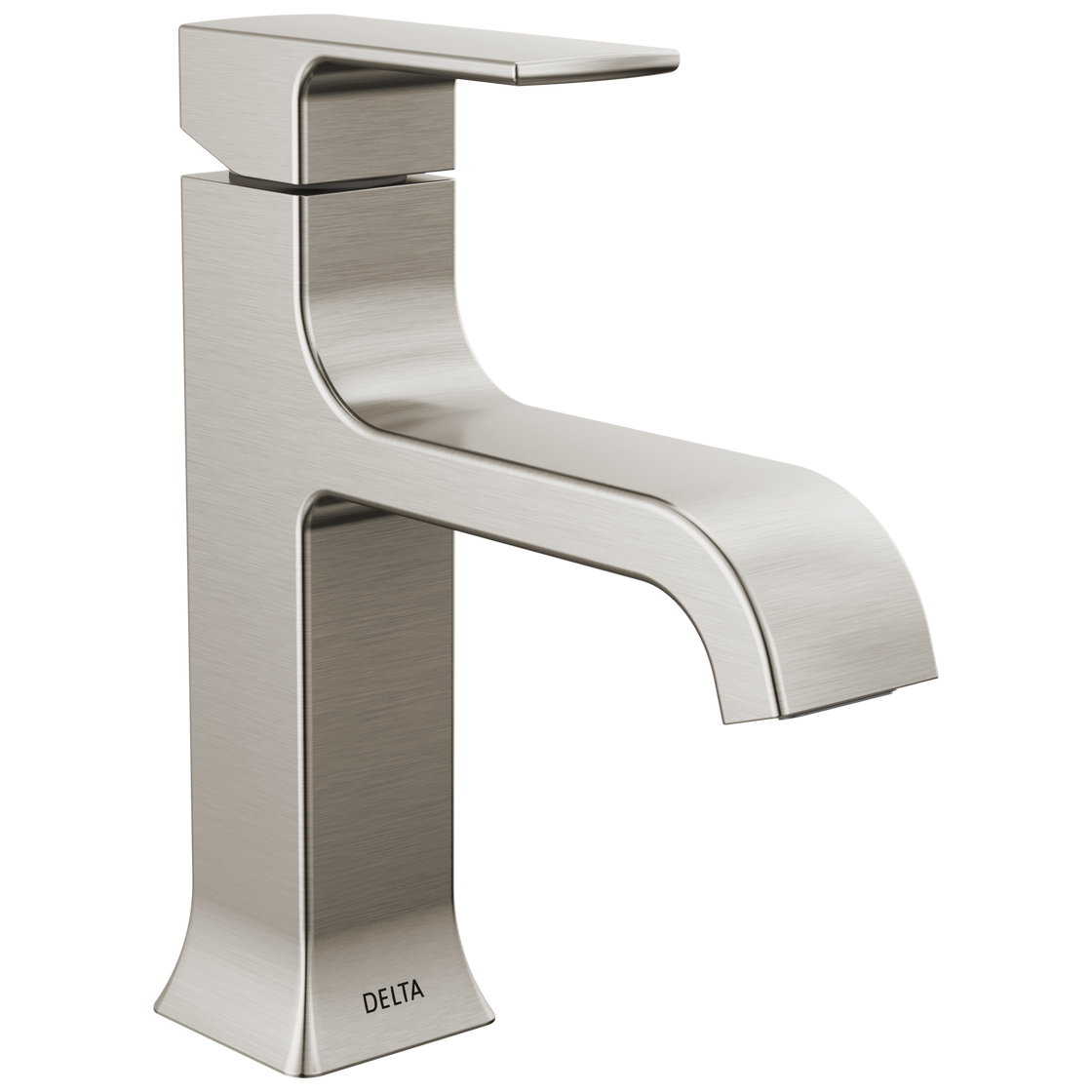 Delta Velum Single Hole Lav Faucet, Stainless Steel