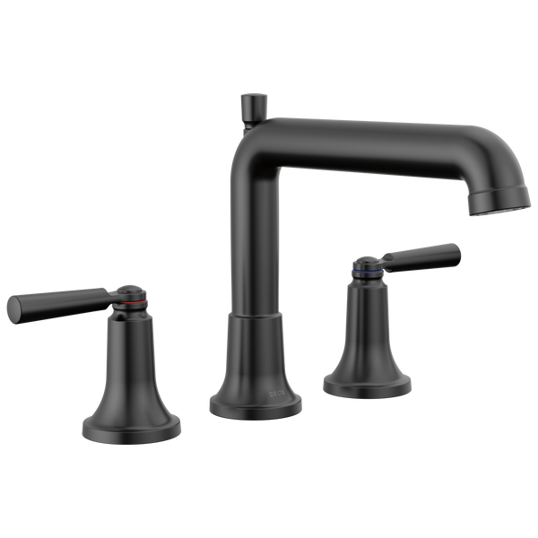 Delta Saylor Roman Tub Faucet, Matte Black
