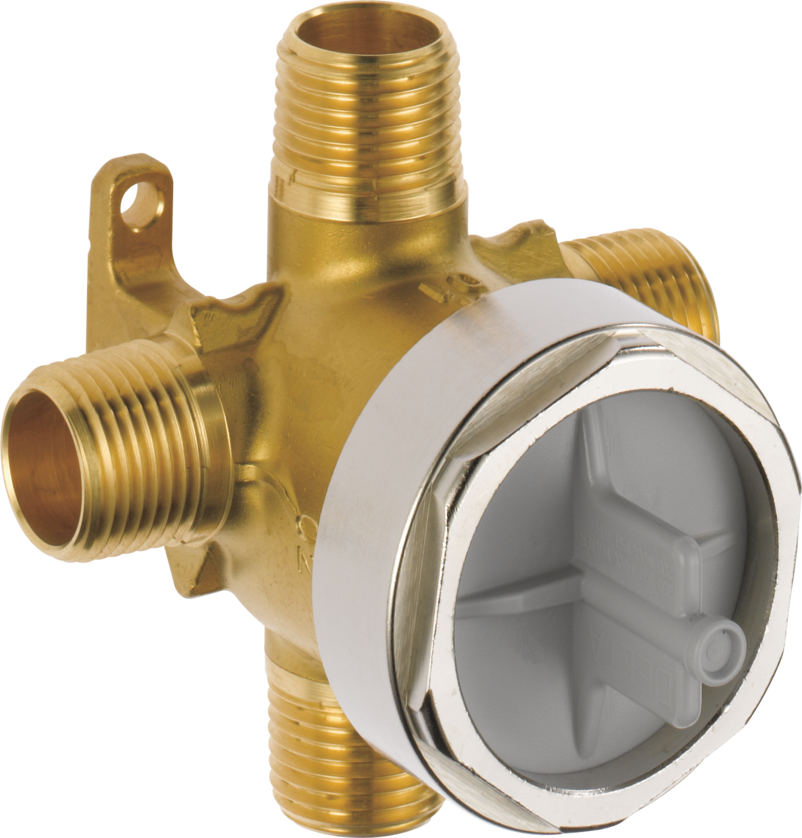 Delta Saylor Custom Owners Bath Shower, Gold (CZ)