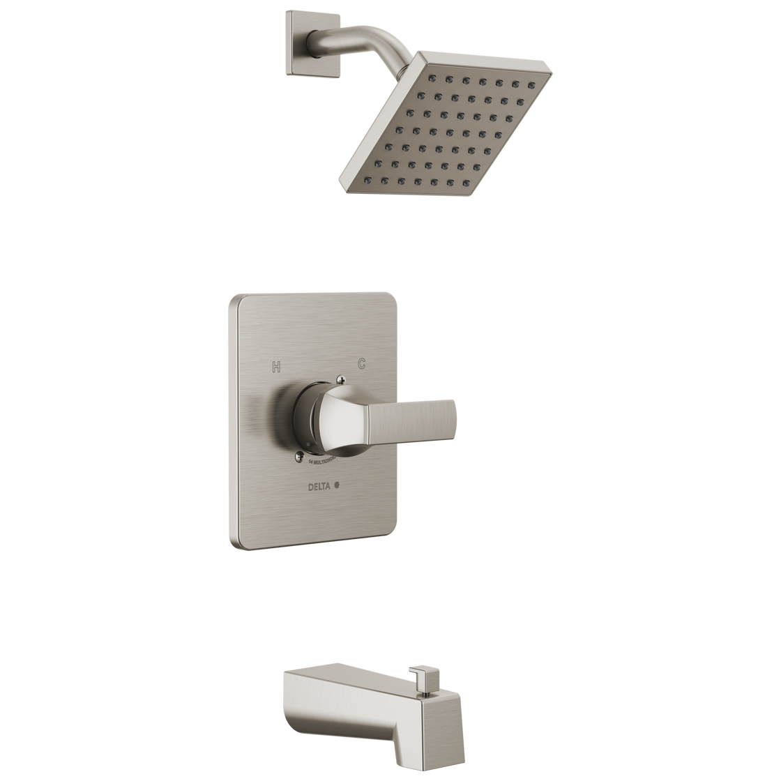 Delta Velum Tub-Shower Faucet, Stainless Steel