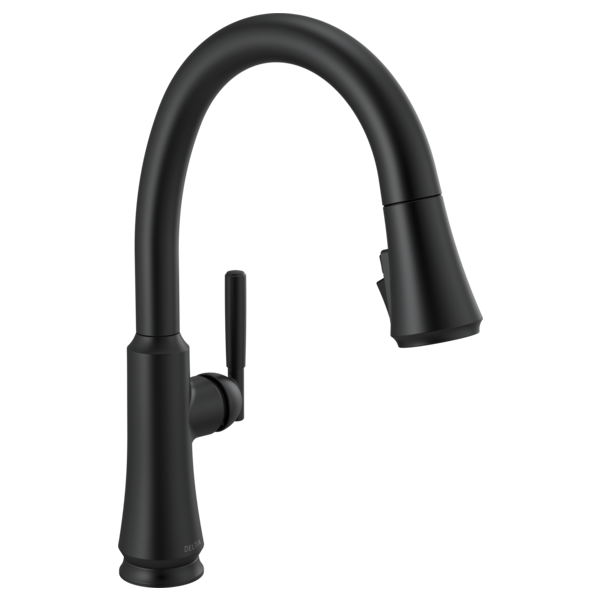 Delta Coranto Kitchen Faucet with Pull-Down - Matte Black