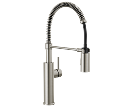 Delta Antoni Kitchen Faucet with Spring Pull-Down - Stainless