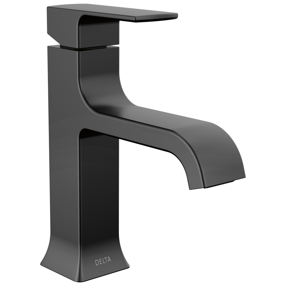 Delta Velum Single Hole Lav Faucet, Matte Black