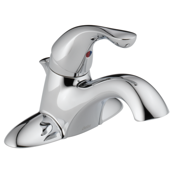 Included Feature - Delta Classic Chrome Sink Faucet - Single Bowl Other Bath