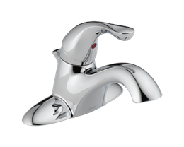 Included Feature - Delta Classic Chrome Sink Faucet - Single Bowl Other Bath